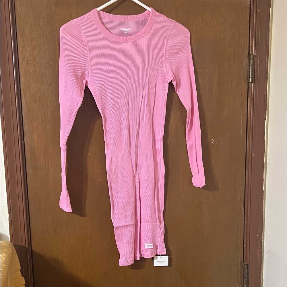 Alexander Wang Pink Long Sleeve Dress